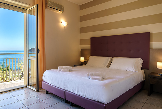 Camere vista mare - Hotel Tirreno - Sapri - Costa del Cilento